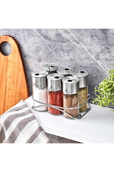 Aryıldız طقم بهارات تايمليس 7 قطع 130 مل