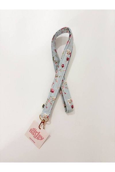 girlsybags Crispy Flower Neck Strap Name Card Holder Strap for Hospital School