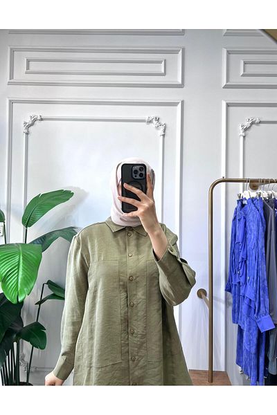 Cloche Hera Button Detail Shirt