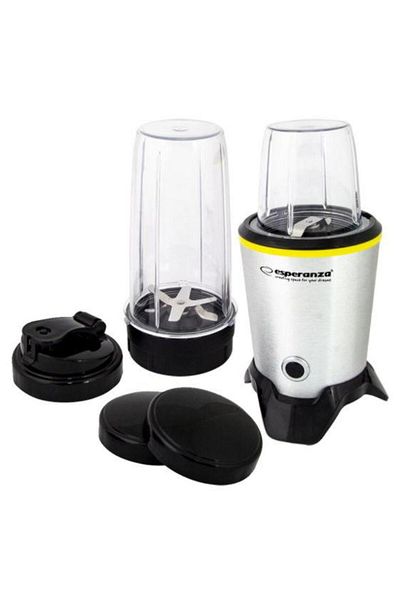 ESPERANZA Blender Esperanza EKM028, 1000 W, 1 L (Negru/Argintiu)