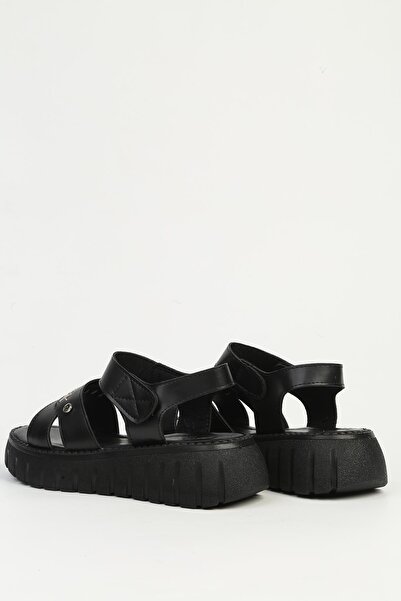 Pierre Cardin Black Women's Sandals Pc-7482