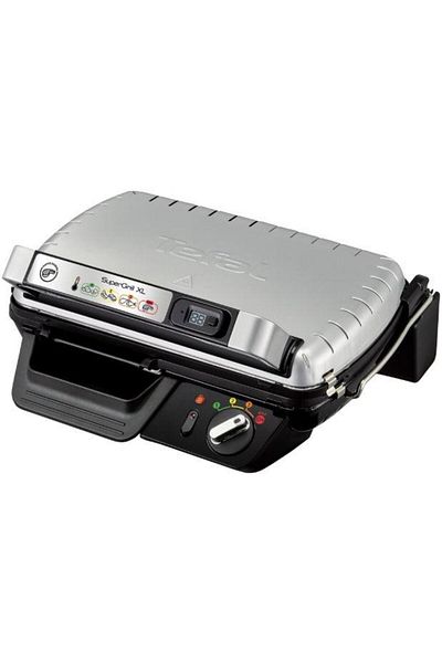 TEFAL Gratar electric Tefal Supergrill XL GC461B34, 2400W, indicator LED (gri)