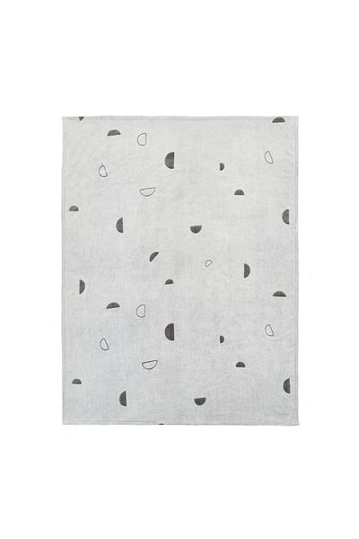 IKEA VÄNKRETS Blanket, light grey, 130 x 170 cm