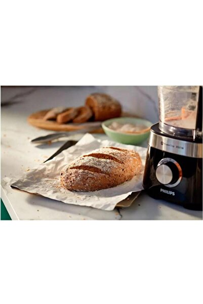 Philips Philips Viva Collection HR7530/10 compact food processor, 850 W, 2.1 L, 31 functions (Black)