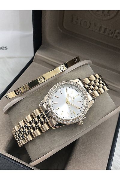 Homies Homies Wrist Watch Steel Bracelet with Gift Hmsby- 202505610