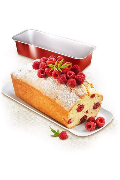 COOYA Baking Mold, Bake 30 Cm Loaf Pan, Red, Carbon Steel