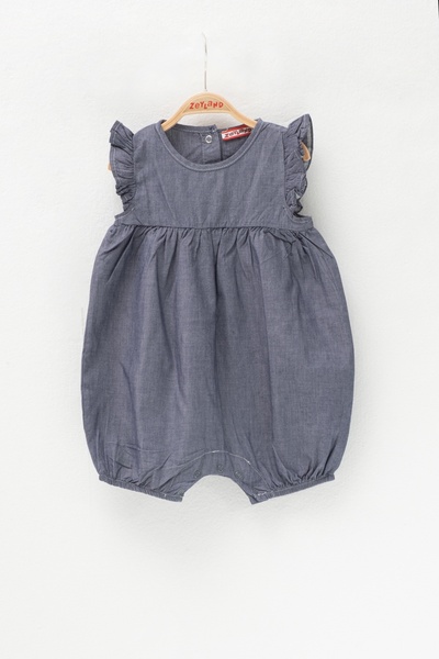 Zeyland Dívčí overal pro miminko s volánovými rukávy a zapínáním na patentky (3-36 měsíců)