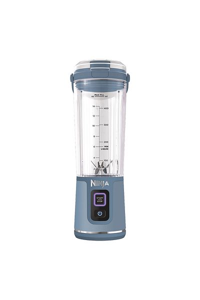 NINJA Blender fara fir Ninja Blast BC151EUNV, 300W, 530 ml, baterie li-ion, Albastru