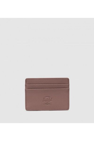 herschel CHARLIE VE LEATHER ASH ROSE