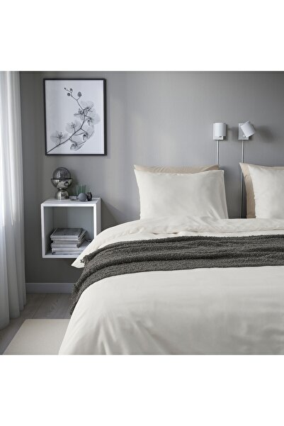 IKEA PILTANDVINGE Duvet cover and pillowcase, white, 150 x 200/50 x 80 cm