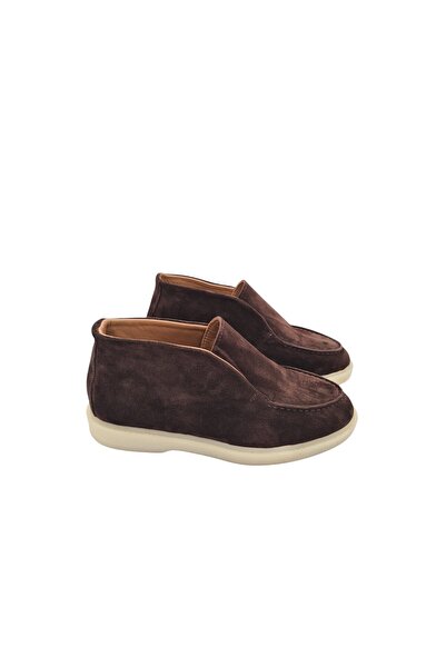 a ayak&kabım official Genuine Leather Comfortable Suede Women's Shoes