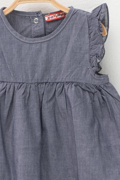 Zeyland Dívčí overal pro miminko s volánovými rukávy a zapínáním na patentky (3-36 měsíců)