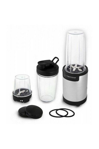 ESPERANZA Blender de masa Esperanza Nutri Bomb 9in1 EKM030, 900 W, 800 ml (Argintiu)