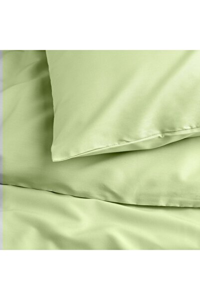 IKEA PILTANDVINGE Duvet cover and pillowcase, light green