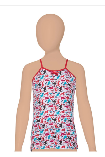 DONLİZZA Çocuk ATLET Karışık Desenli 3 adet