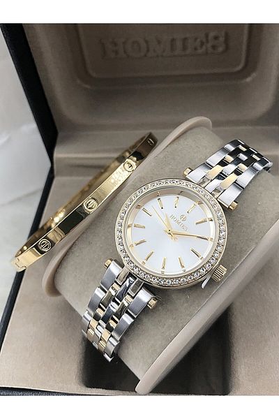 Homies Homies Wrist Watch Steel Bracelet with Gift Hmsby- 202505630