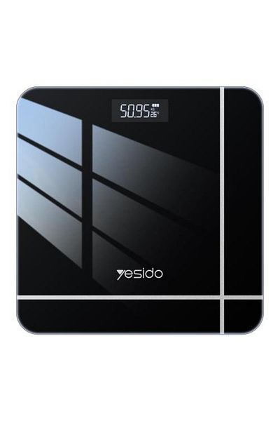 Yesido MG10 Smart Electronic Weight Scale, Size: 28x28x2.35cm(Black)