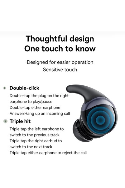 Yesido TWS30 ANC Active Noise Reduction TWS Bluetooth Earphone(Black)