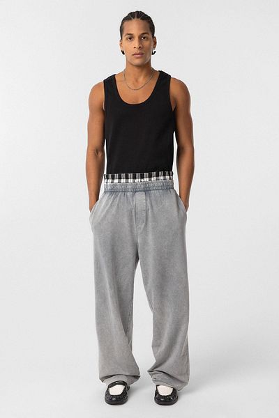 VAMOSCLO Athlete Black Washed Tank Top Camisole