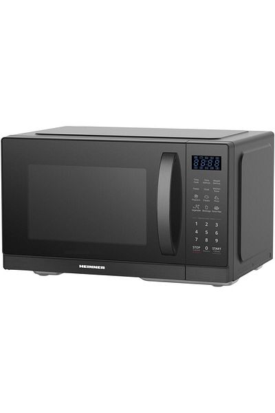Heinner Cuptor cu microunde Heinner HMW-MD25DBK, 25 l, Control digital, 900 W, 8 programe (Negru)