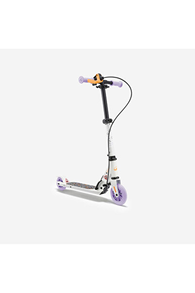 Decathlon Oxelo Frenli Çocuk Scooterı - Beyaz/Mor - Play 5