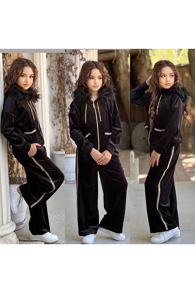 Yavrumsa Elan Velvet Collar Fur Suit