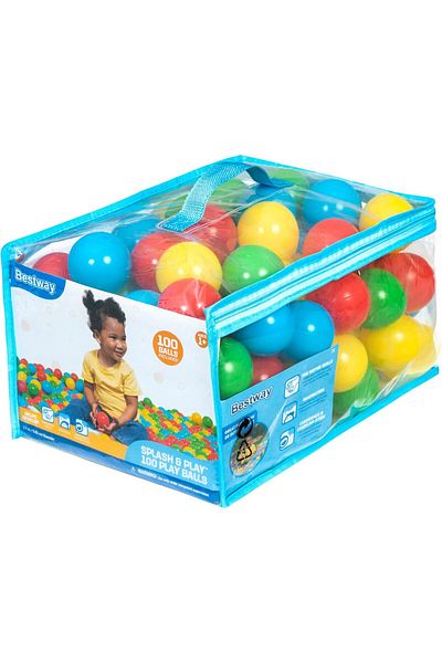 BESTWAY Splash & Play Ball Pit Balls 5.85cm 100pcs