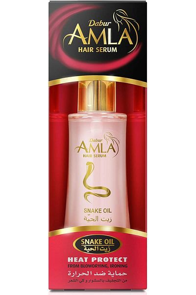 Dabur Amla Snake Oil Hair Serum 50ml | Light Weight & Easy Absorbing | Protects From Heat | For Smoo
