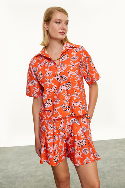 Mudo Printed Smart Shirt