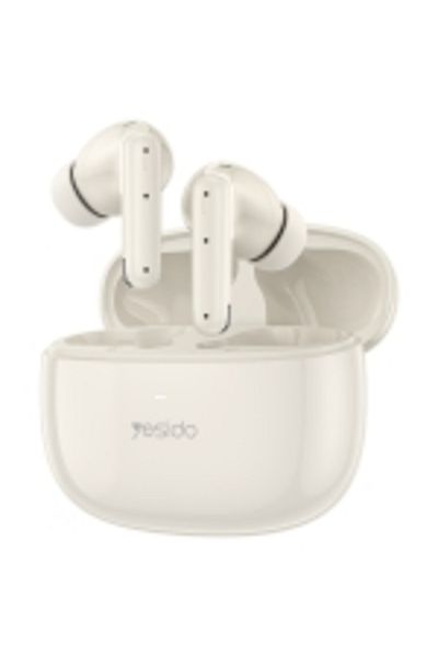 Yesido TWS28 ANC+ENC Dual Noise Reduction Smart TWS Wireless Bluetooth Earphone (Beige)