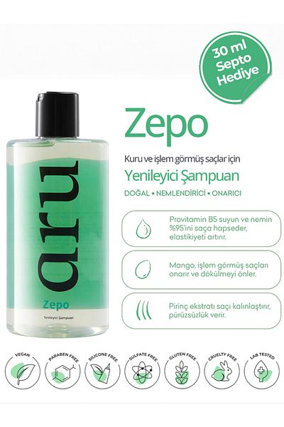 ARU 350 Ml Zepo Color Protecting Renewing Shampoo