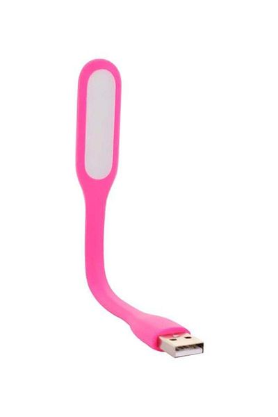 Generic PinkLEDUnbrand Mini Flexible USB LED Night Reading Lamp