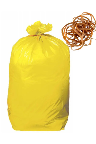 Mezpack Ambalaj 10 Adet 80x110 Cm SARII Lastikli Ultra Kalın Battal Boy Ev Ta...