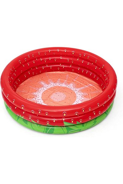 BESTWAY Bestway Inflatable Sweet Strawberry Pool 63x63x15 inch 51145