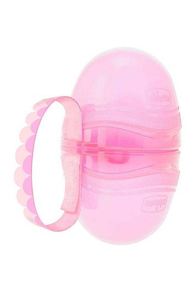 Chicco Chicco Double Pink Pacifier Holder and Clip
