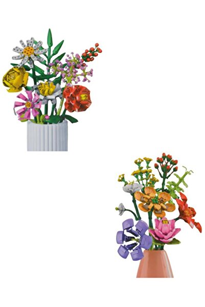 ctoy Ctoys Surprise Flower Building Block Set of 2