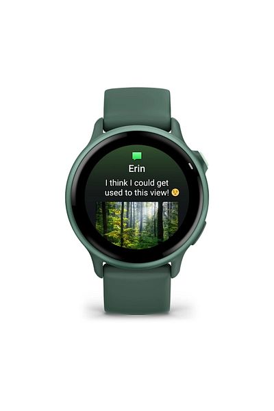 Garmin vivoactive® 6 Metallic Jasper Green with Jasper Green Band