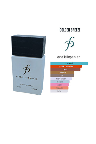 Golden Breeze 50 ml Extrait Unisex Premium Niche Parfüm