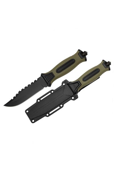 Depox Cuțit de vânătoare, IdeallStore®, Cuțit tactic, 25 cm, oțel inoxidabil