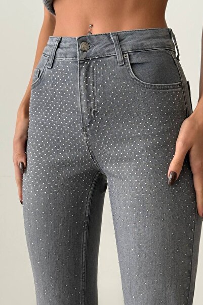 Joana Women's Flared Jeans Bonnie Grey