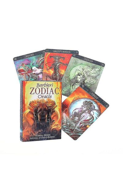 HEDİYE FİKRİ The Barbieri Zodiac Oracle Tarot Cards
