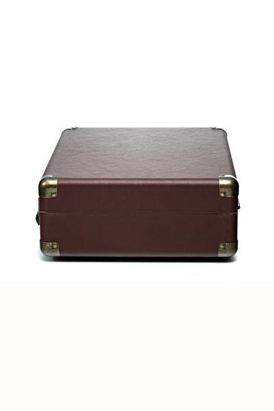 REG Vintage 102b Plus Plak Çalar - Kahverengi - (ŞARJLI, BLUETOOTH, DAHİLİ HOPARLÖR VE METAL IĞNELİ)