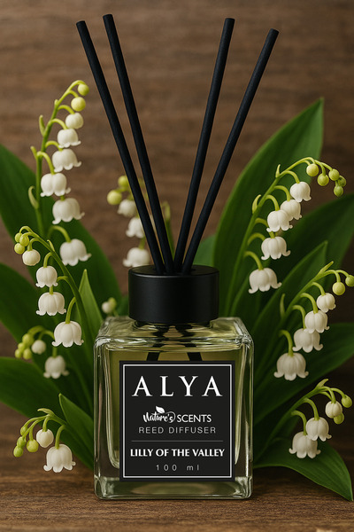 ALYA Nature's Scents Lilly Of The Valley Bambu Çubuklu Oda Kokusu - Müge Çiçeği Kokusu