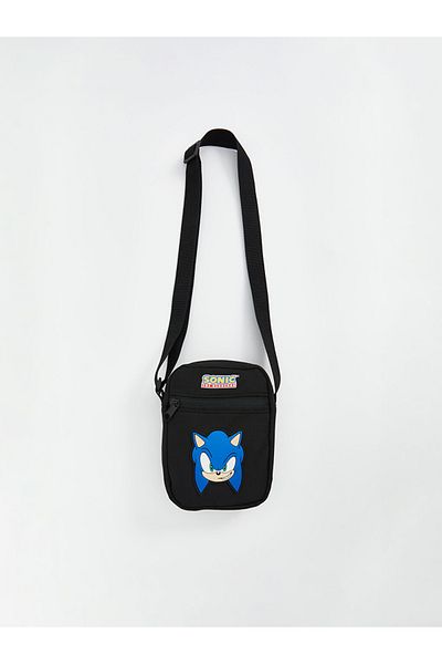 LC Waikiki Sonic Licensed Black Boy's Crossbody Bag