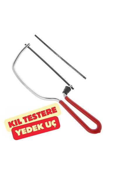 Worldtec Mini Kıl Testere Yedek Bıçaklı Ahşap - Metal - Cam - Yans Vb. Kesimi