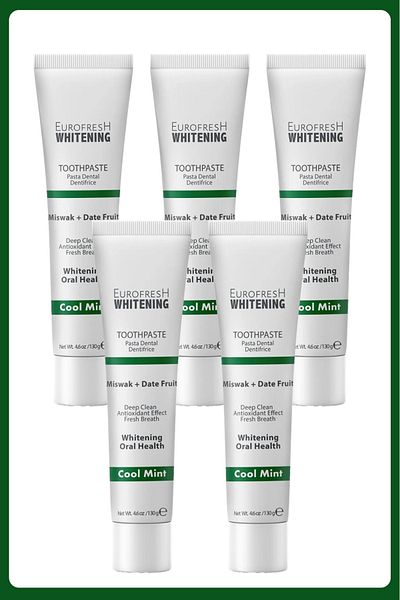 Farmasi Whitening Toothpaste with Miswak and Dates 130 ml 5 Pieces