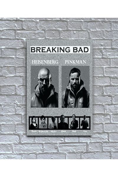 icase Breaking Bad Decor Concept Painting Mdf Printing