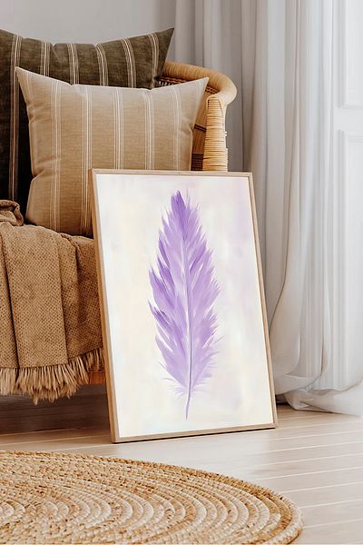 Dekorsiahome Едно парче картина в дървена рамка Tk0048