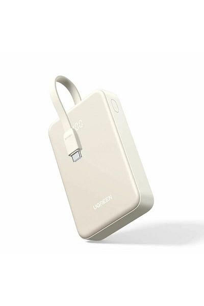 Ugreen PB521 20000mAh 30W PD Power Bank with Built-in USB-C to USB-C Cable