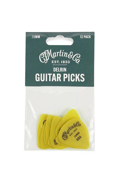 MARTIN & CO Martin 18A0154 Delrin Picks 0.73 mm Guitar Picks (12 Pcs)